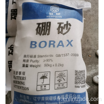 Poudre de haute qualité borax anhydre / pentahydrate